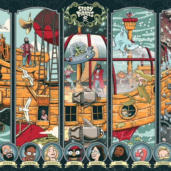 Story Pirates Ship Poster