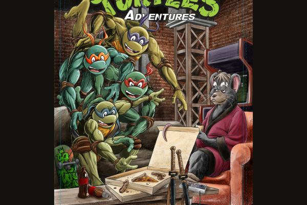 Teenage Mutant Ninja Turtles Adventures Omnibus Cover #1