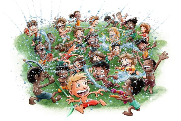 Water Fight!